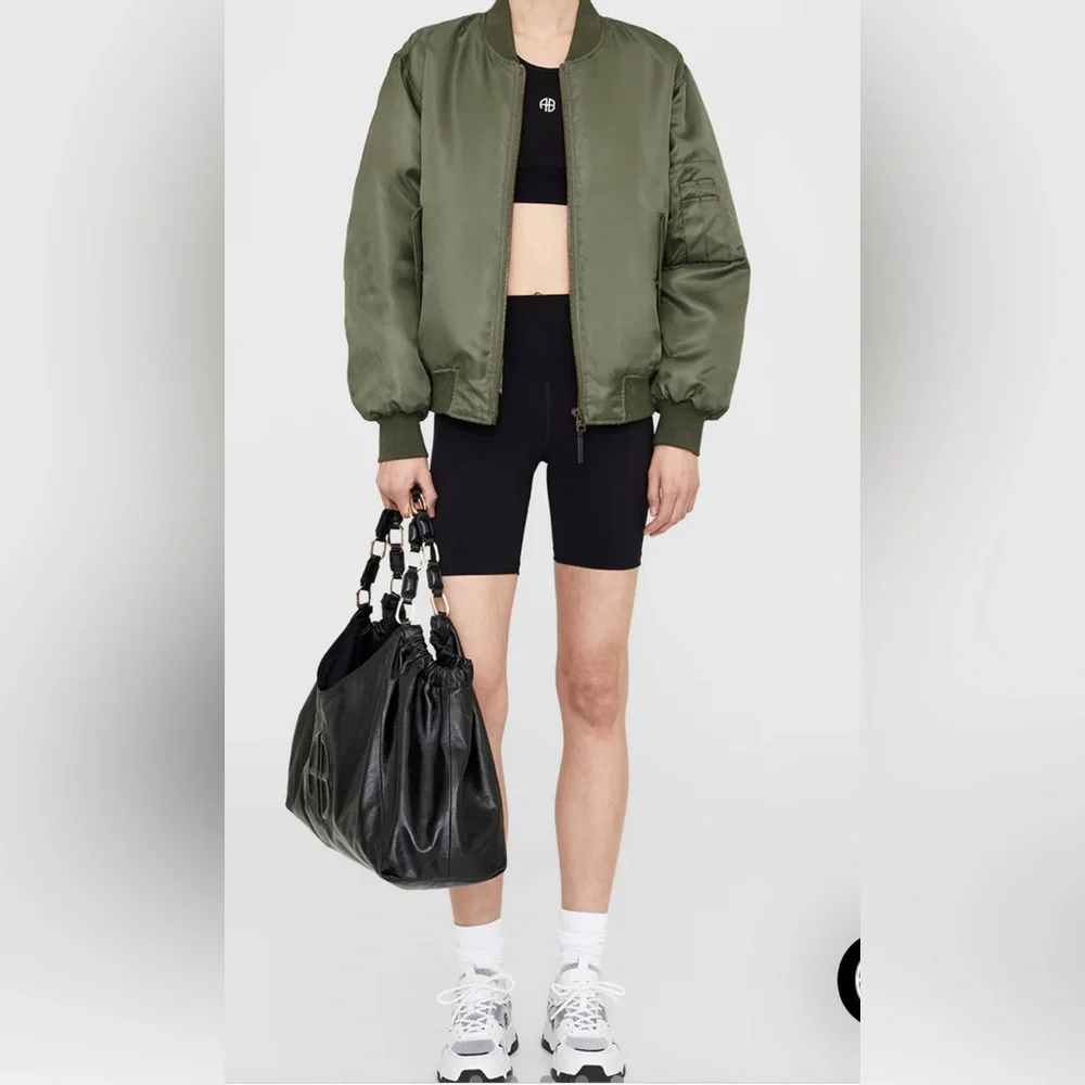 NWT Anine Bing Blake Bike Shorts - Picture 3 of 7